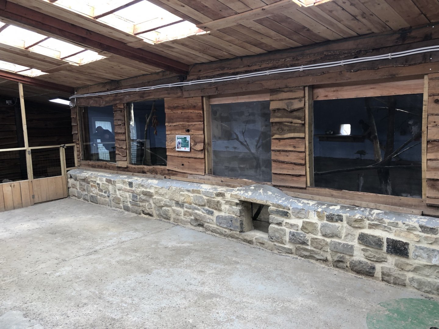 Parrot Enclosure at Northumberland Country Zoo (September 2021)