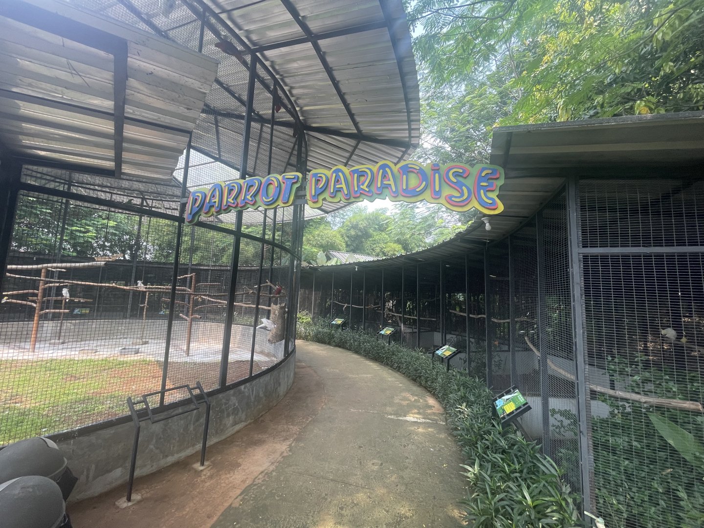 parrot paradise - aviary park