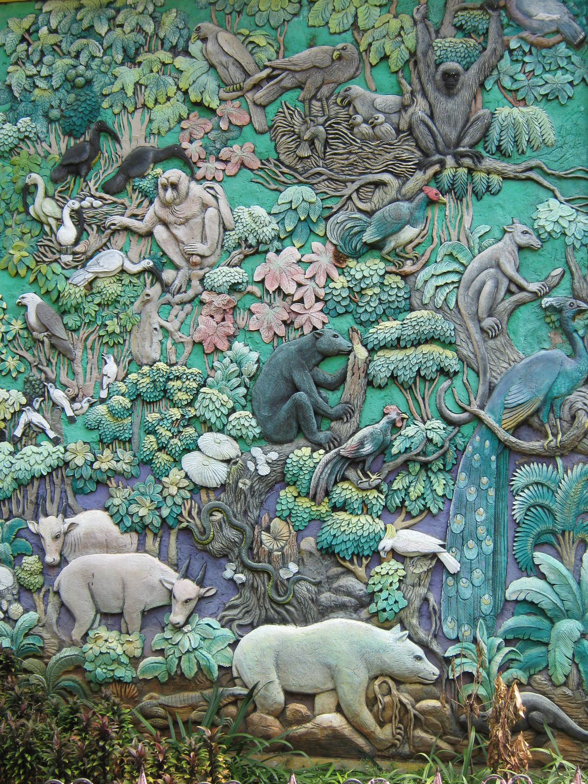part of a wall mural 2