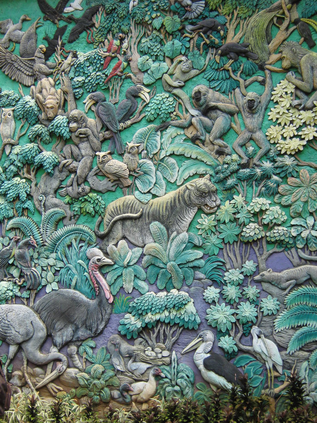 part of a wall mural 4