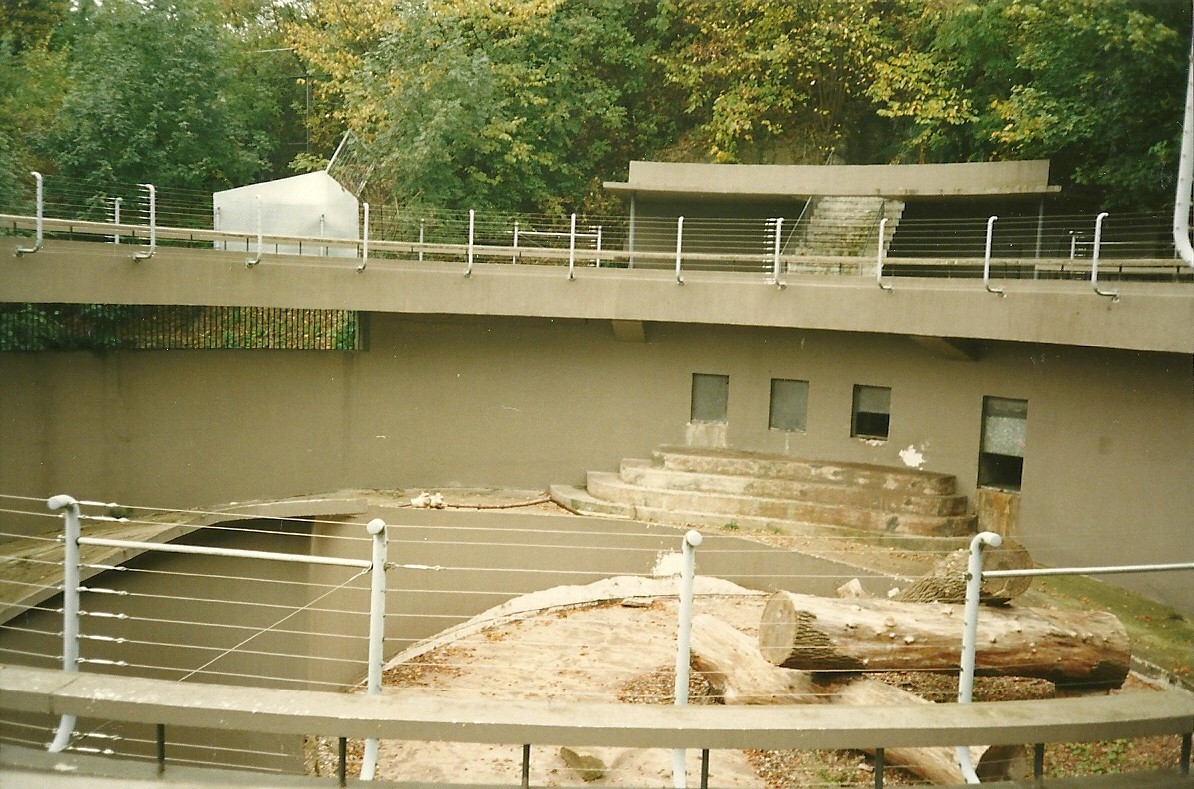 Part of Himalayan Black Bear exhibit 1st November 1997