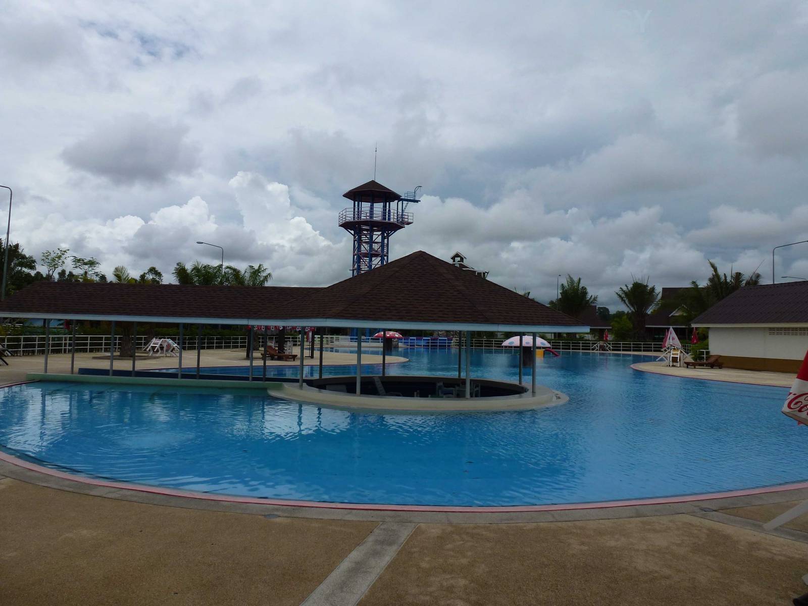 Part of main swimming pools, June 2013