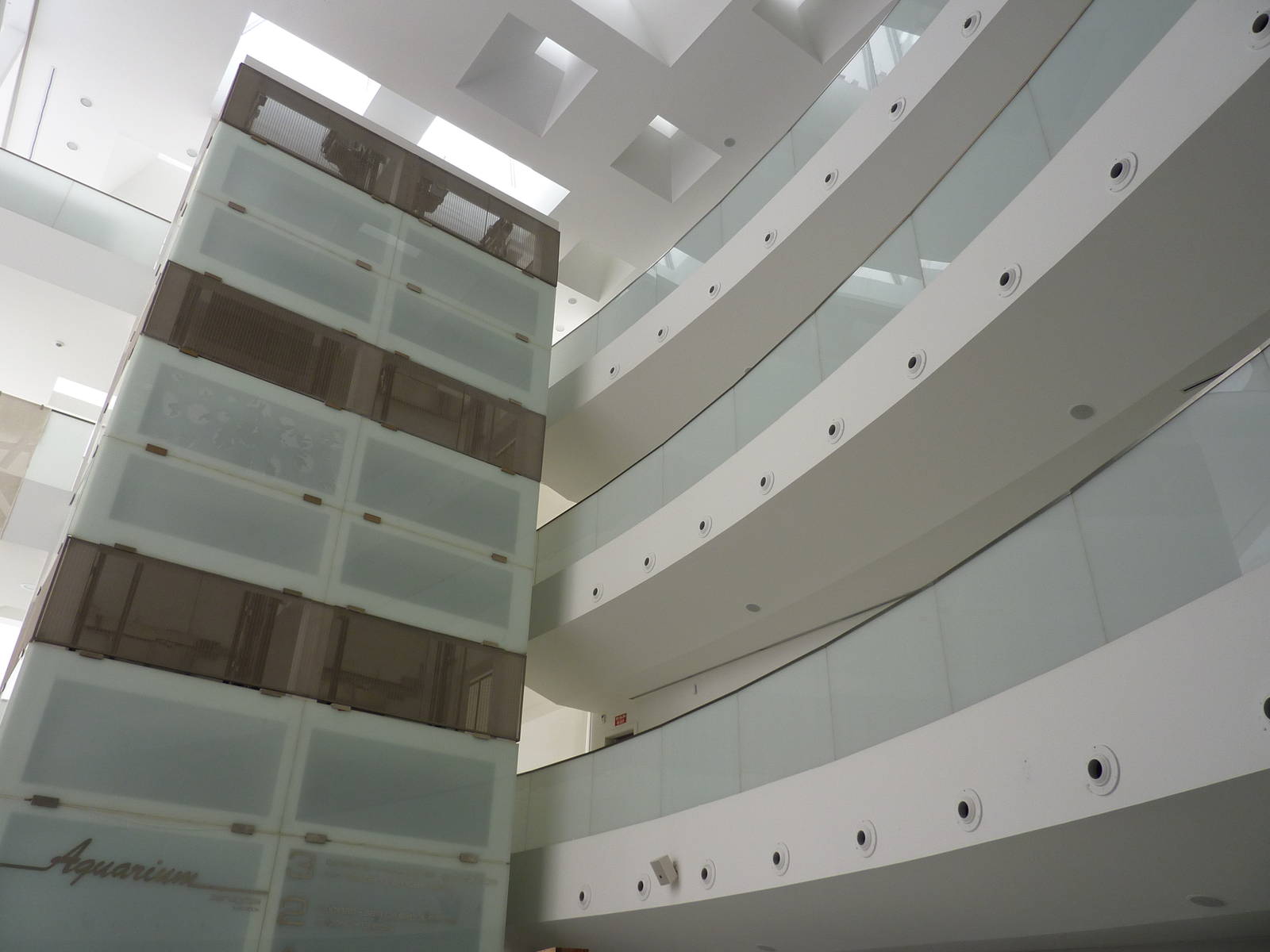 Part of the atrium, 10th April 2012