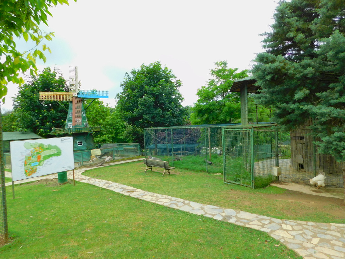 Part of the Map-Square Right Across the Enterance