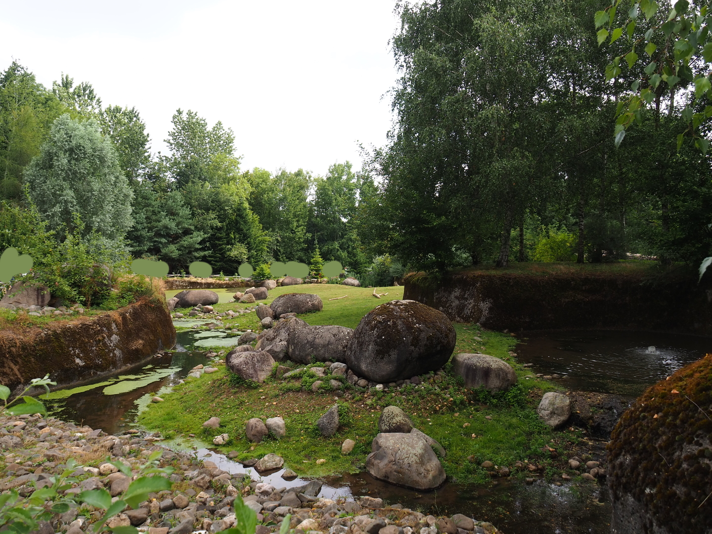 Part of the musk ox exhibit, 2019-07-21