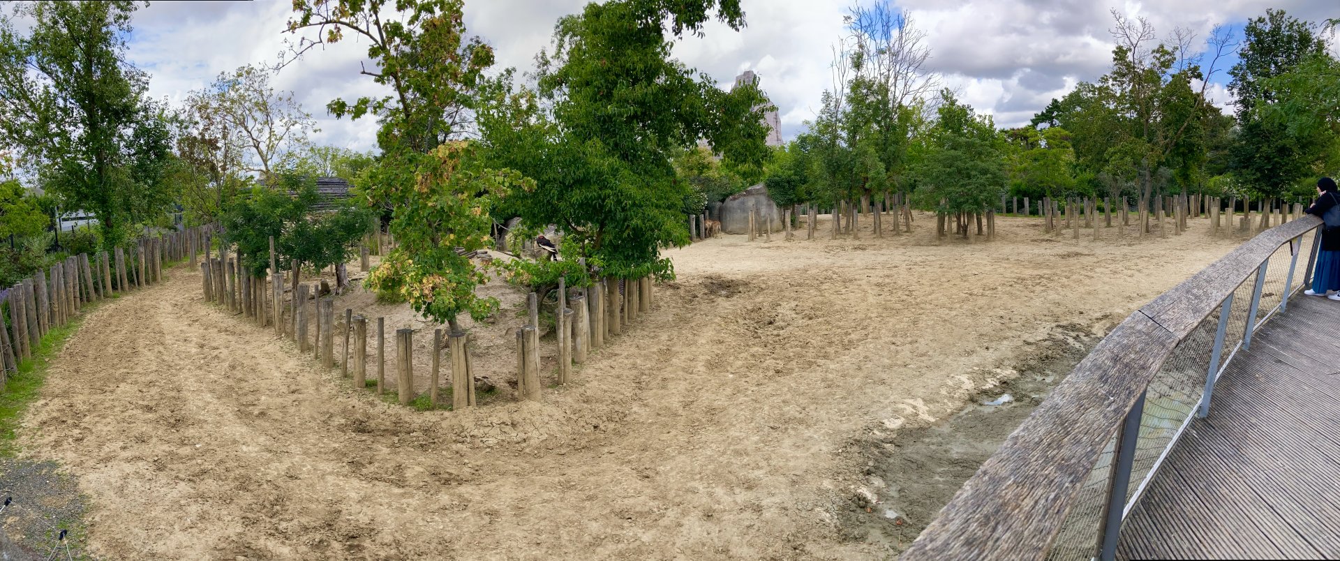 Part of the Zebra/rhino/lechwe exhibit