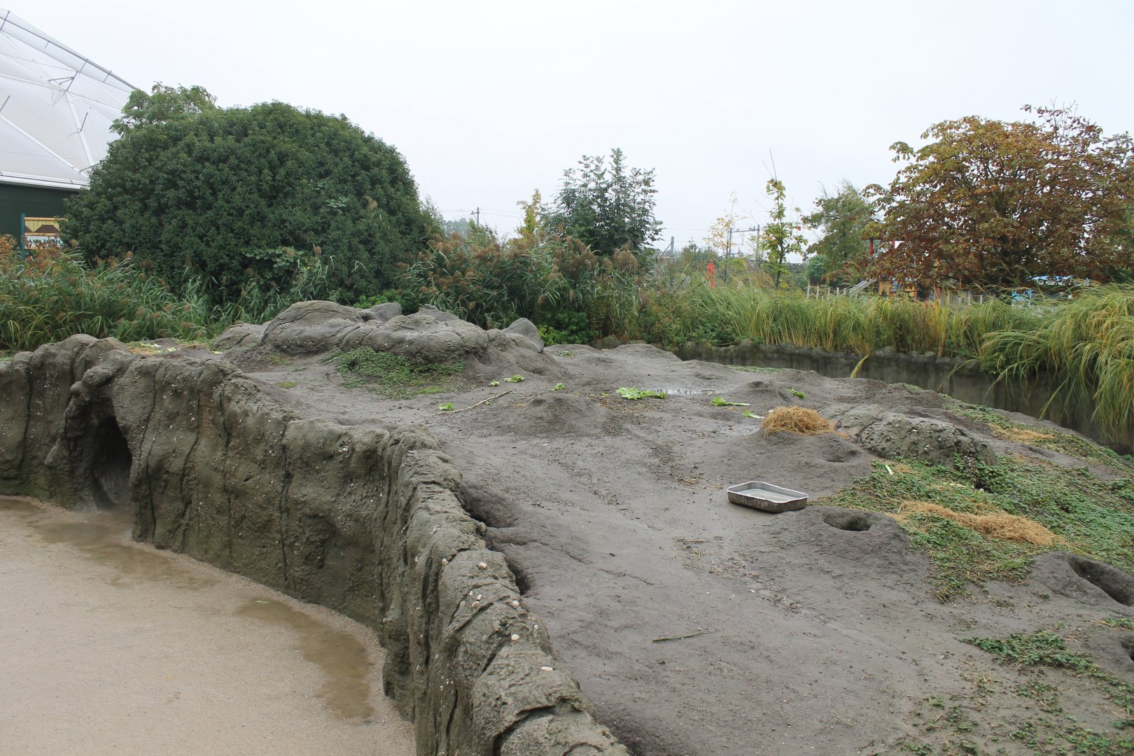 Part Prairie dog-enclosure
