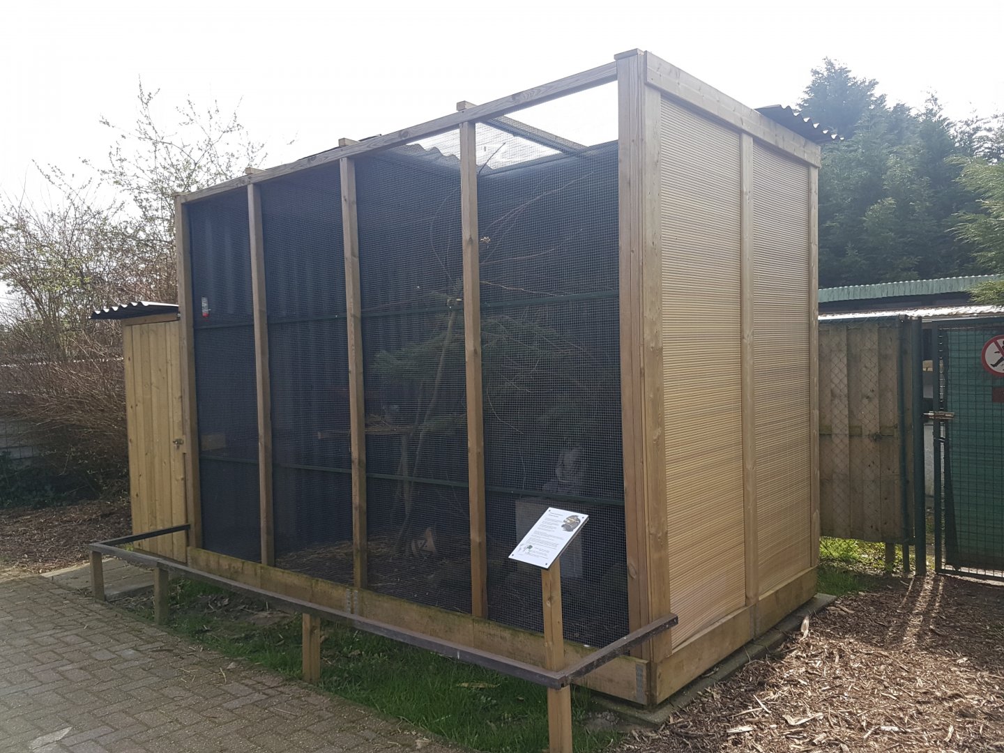 Partridge - Squirrel enclosure