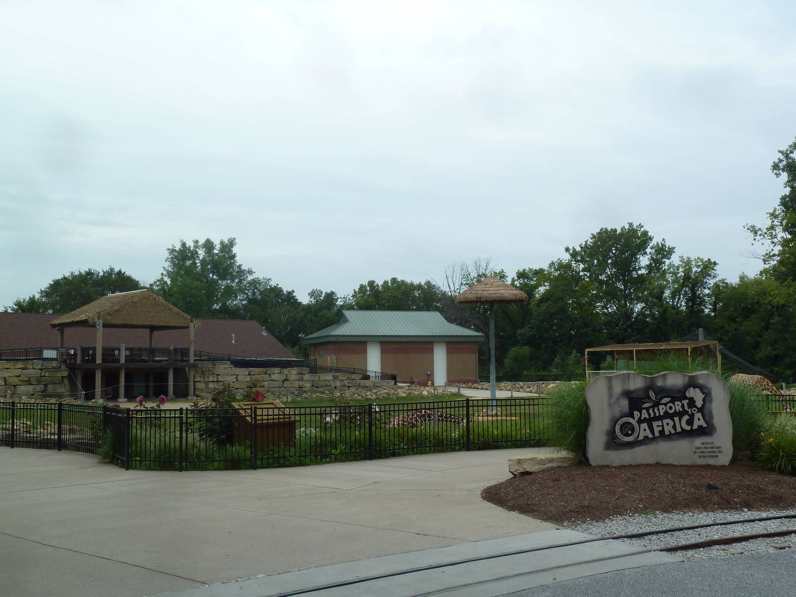 Passport to Africa - Entrance Area + Giraffe Yard