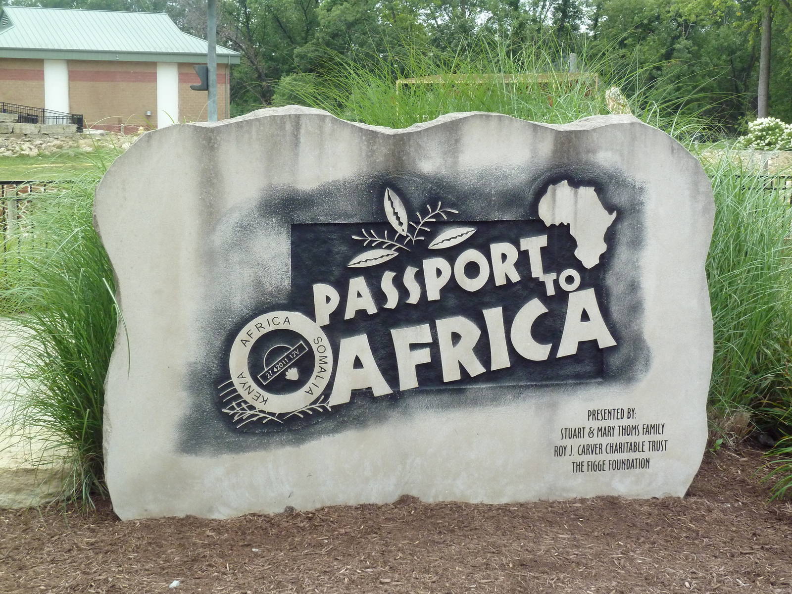 Passport to Africa - Entrance Sign