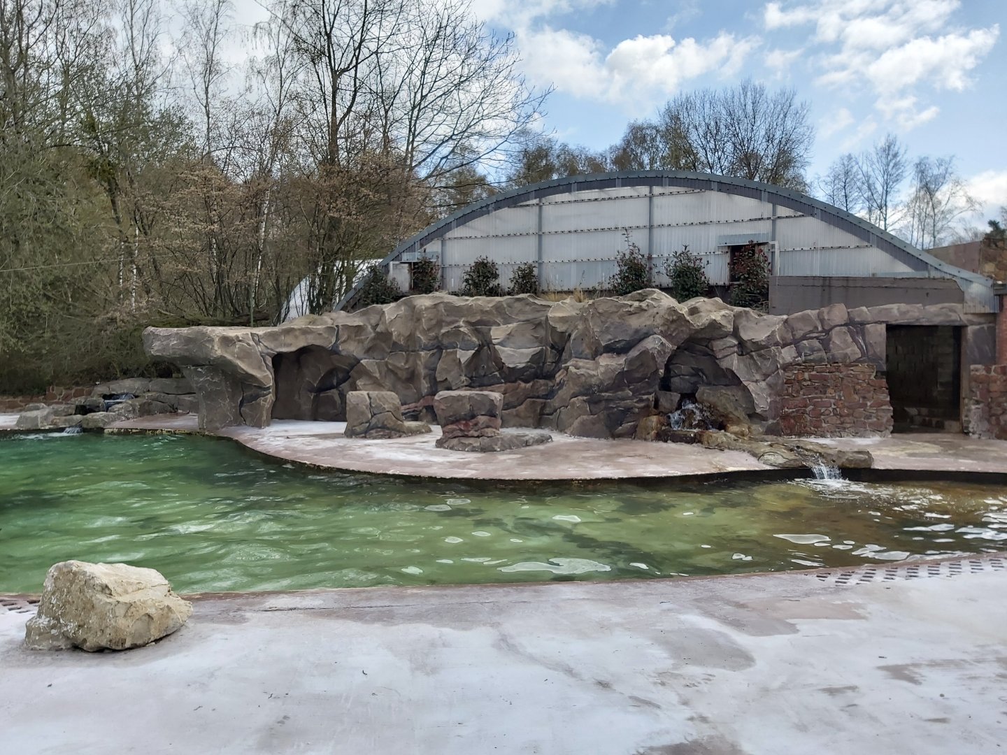 Patagonian sea lion enclosure