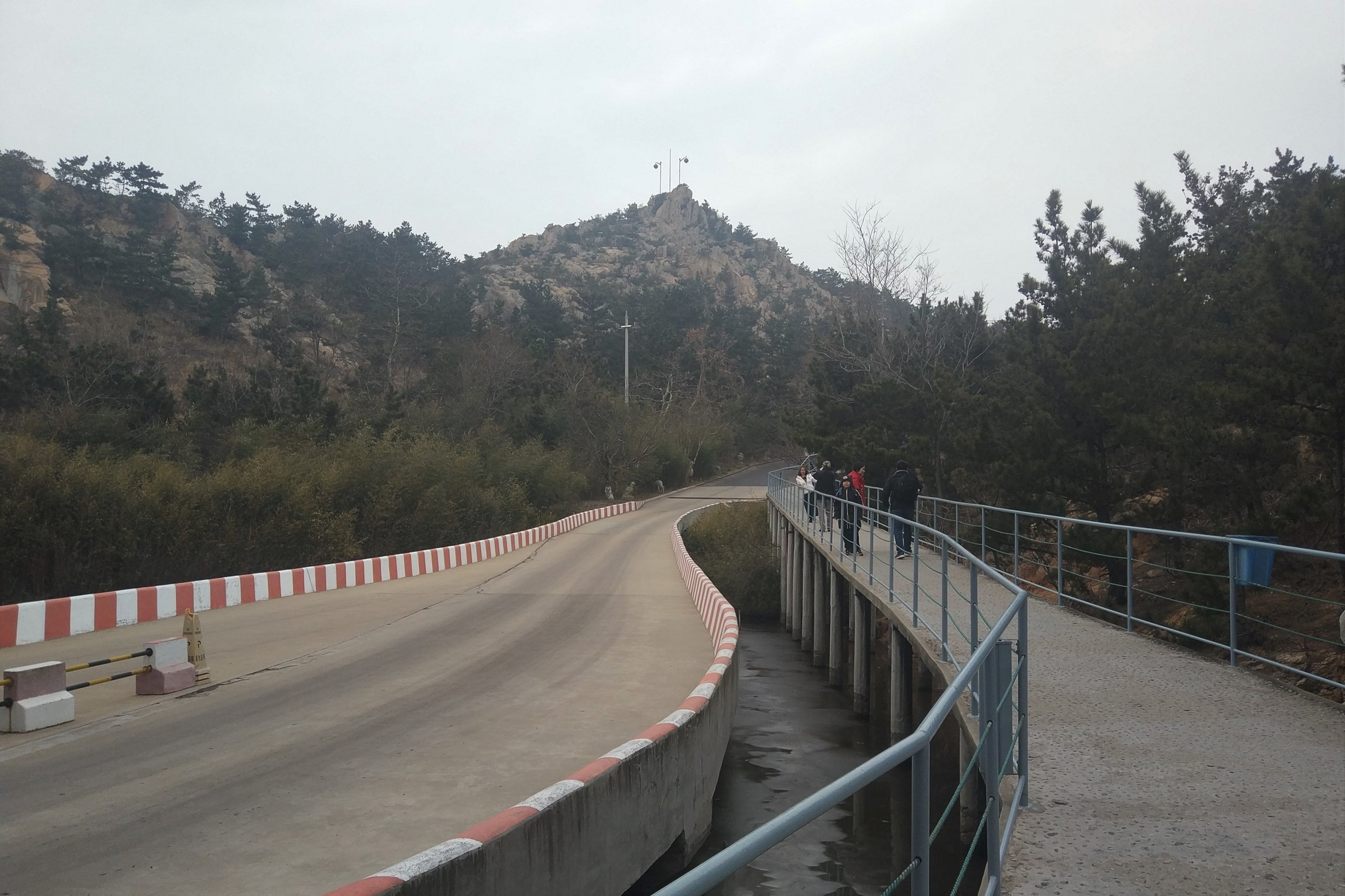 Path And Road Leading From Entrance To Exhibit Complexes