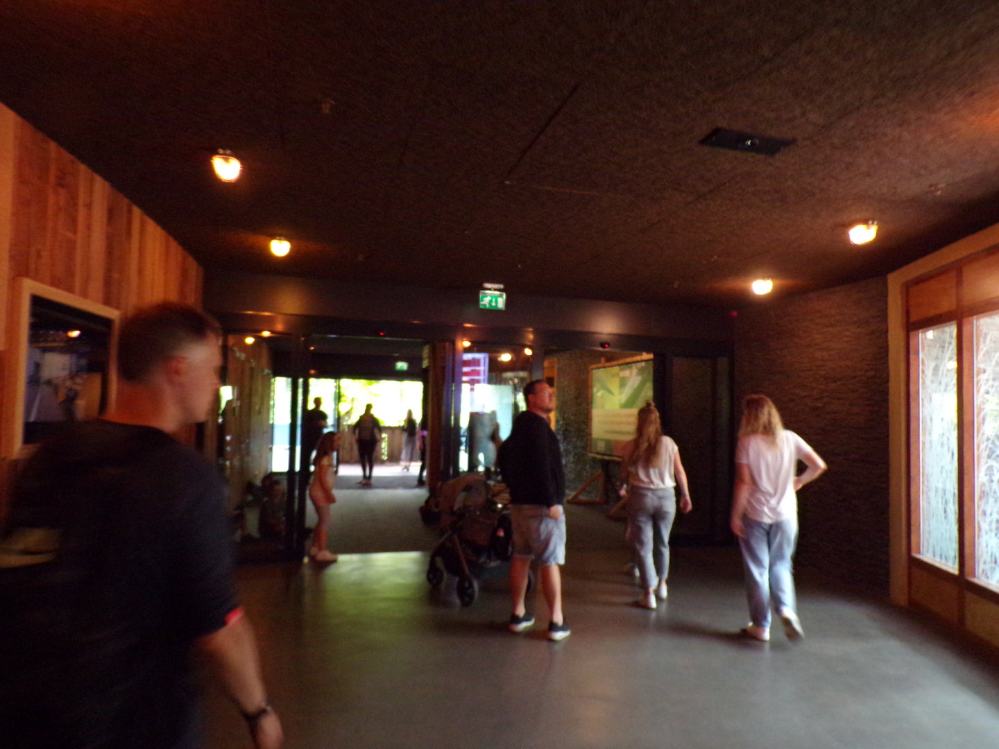 Path heading past the the restaurant and to the Bush 6.7.23