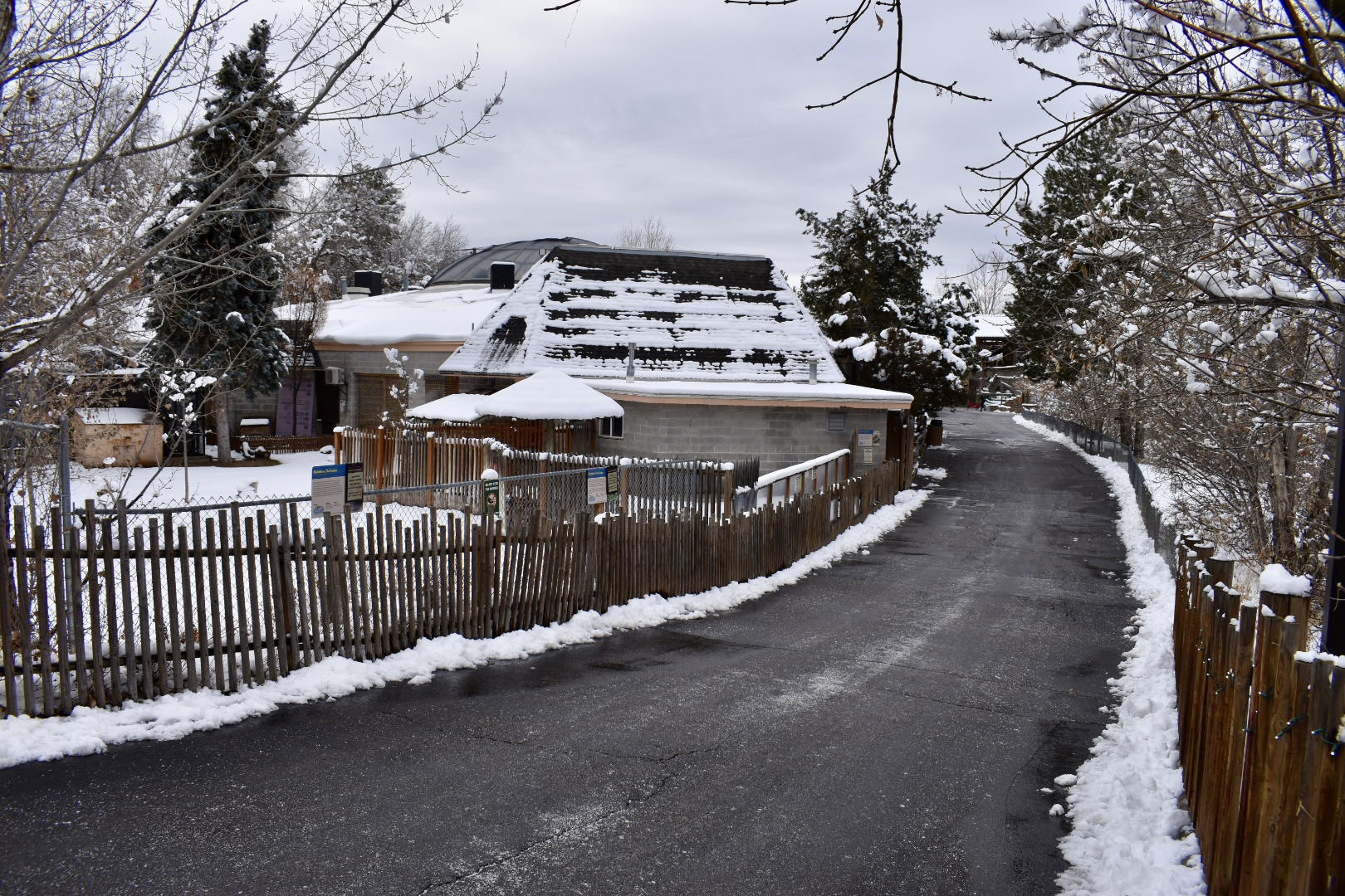 Path to Small Animal Building