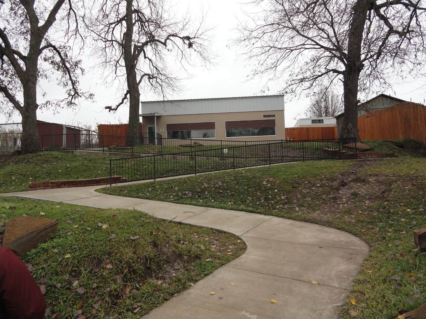 Path up to Asian Small Clawed Otter Building (Exhibit inside)
