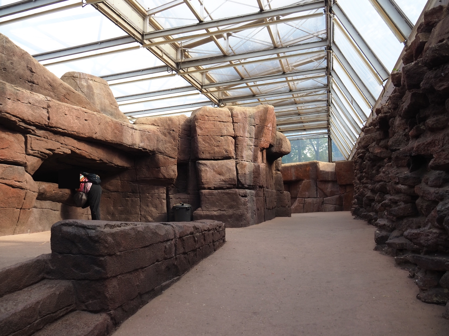 Pathway and California bighorn sheep viewing area (Sep 16th, 2018)