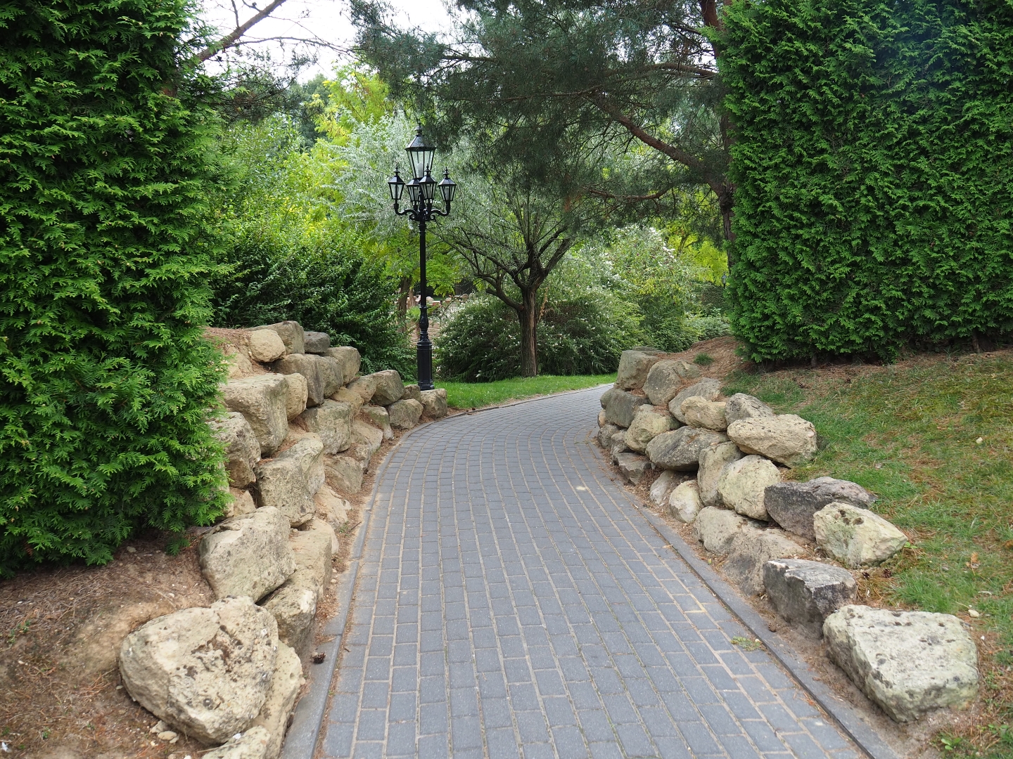 Pathway in the park (Aug 28th, 2018)