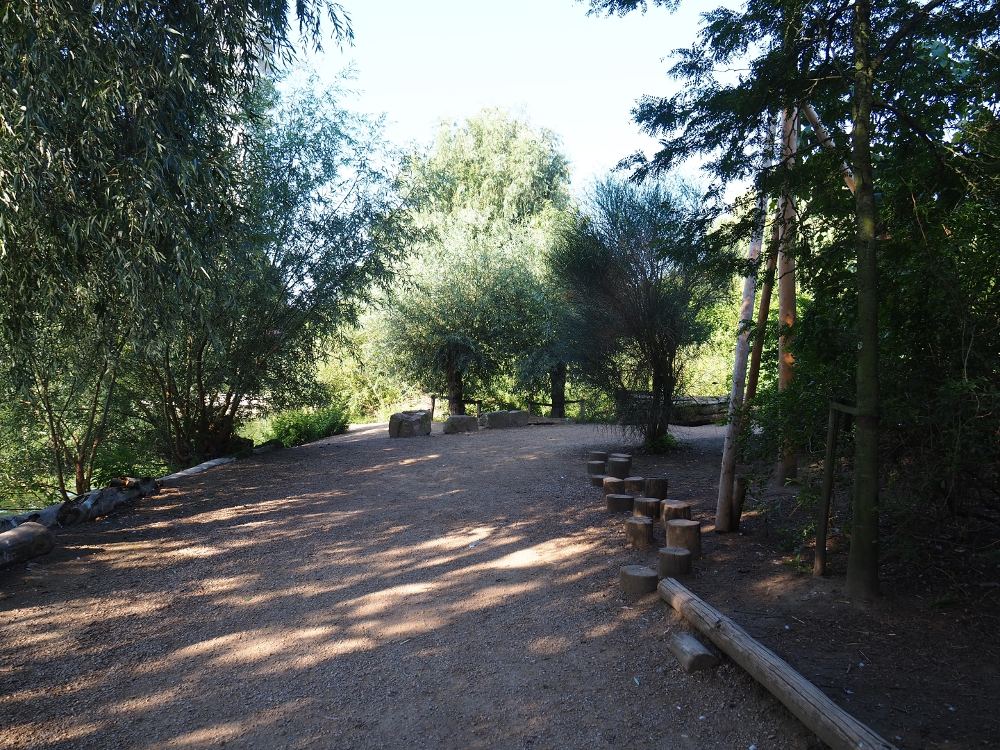 Pathway in walk-through bird aviary (Sep 2nd, 2018)