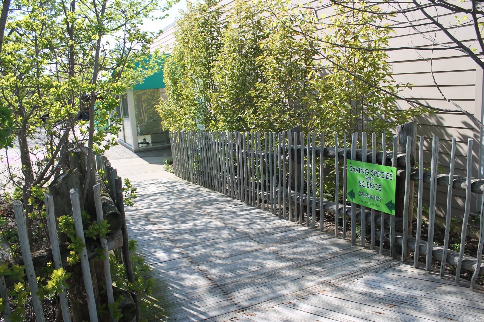 Pathway to CREW, Hospital, & Wellness Plaza