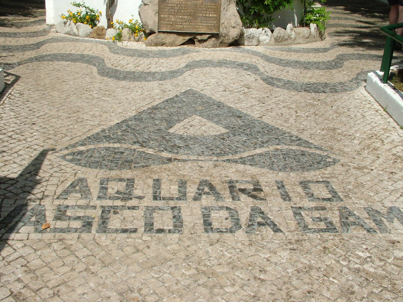 Pavement Mosaic at Vasco da Gama Aquarium, 25/05/11