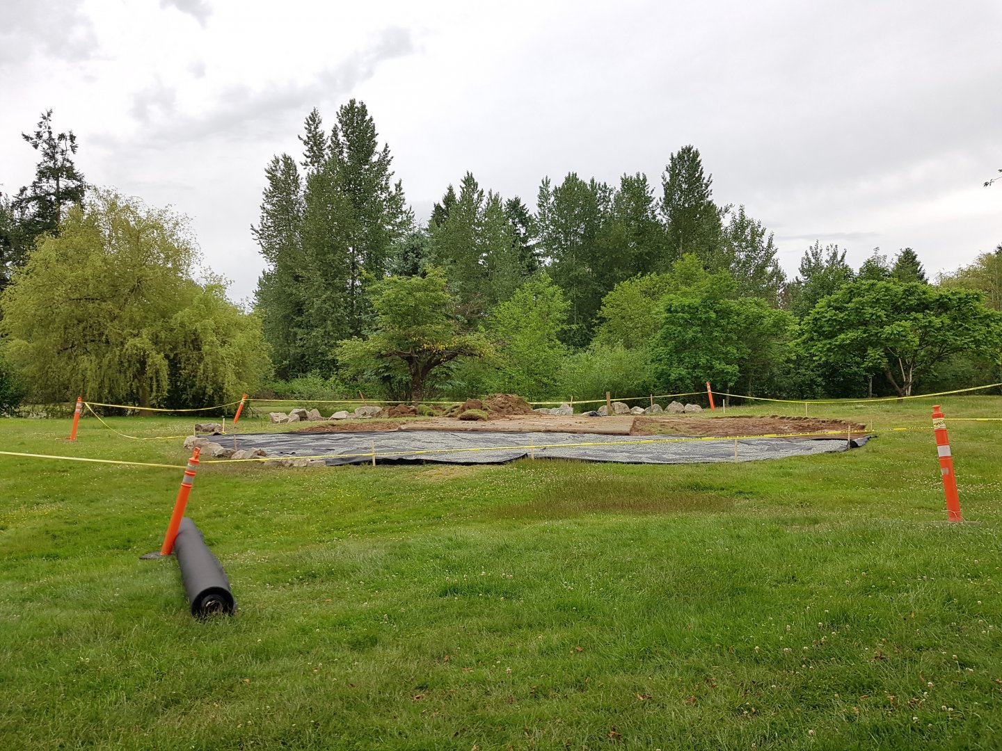 Pavilion Area Construction