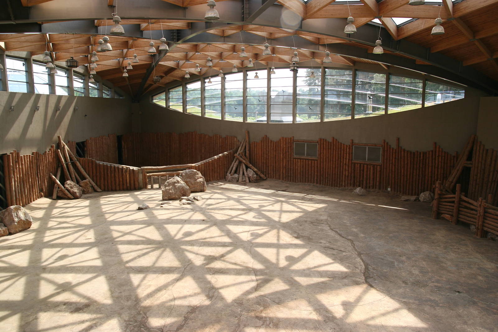Pavilion for African Elephants - interior