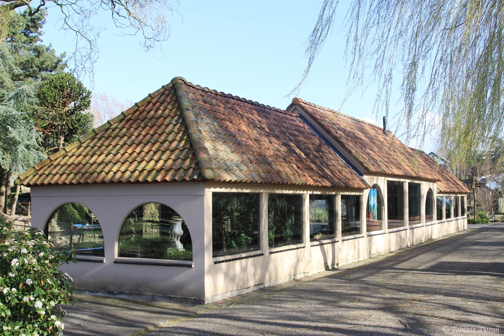 Pavilion with Hummingbirds