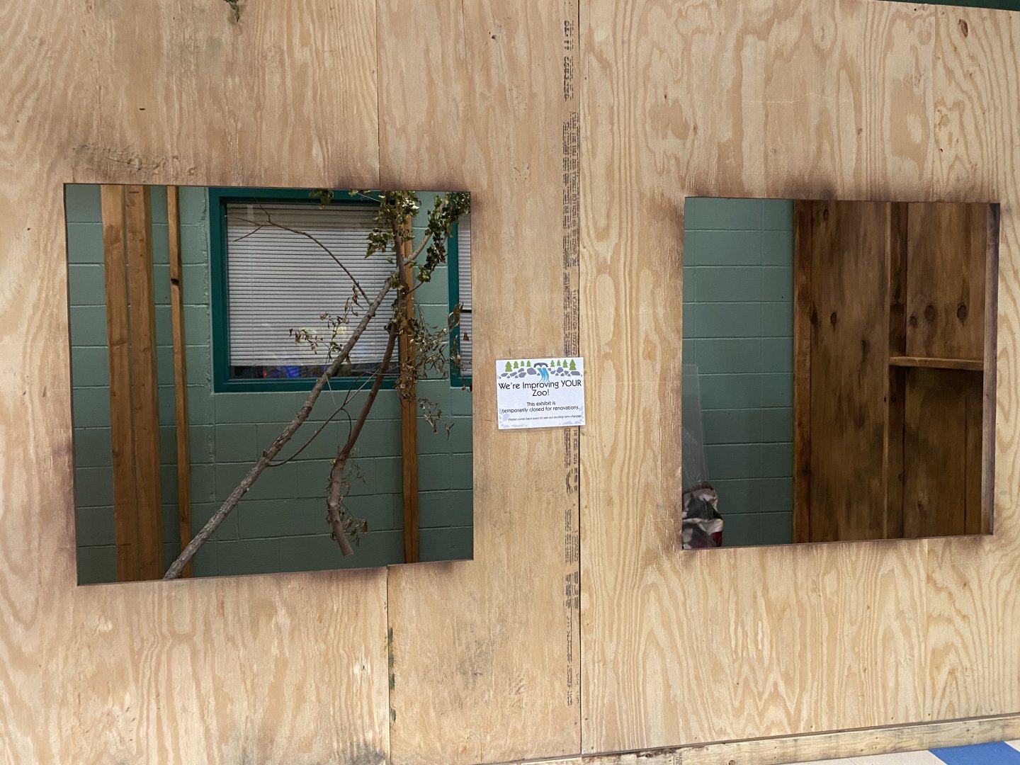 PCC - Construction of New Exhibit