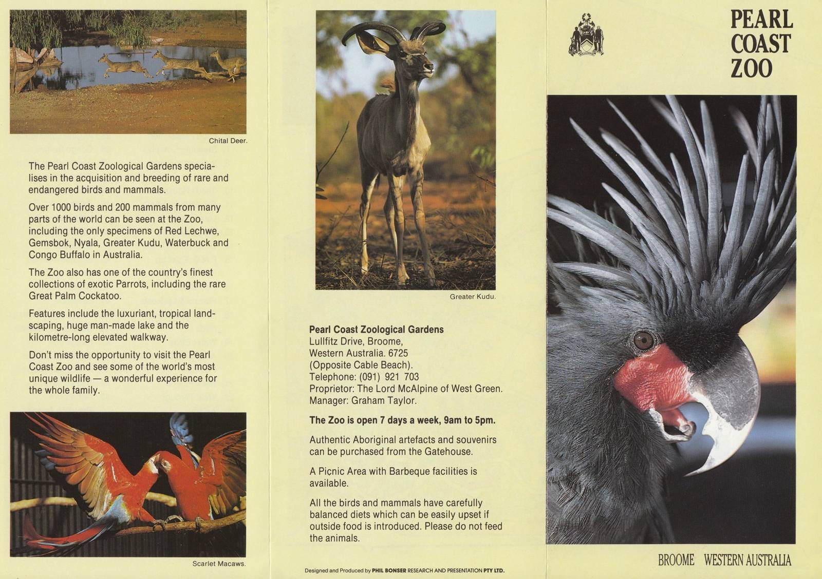 Pearl Coast Zoo - historical memorabilia