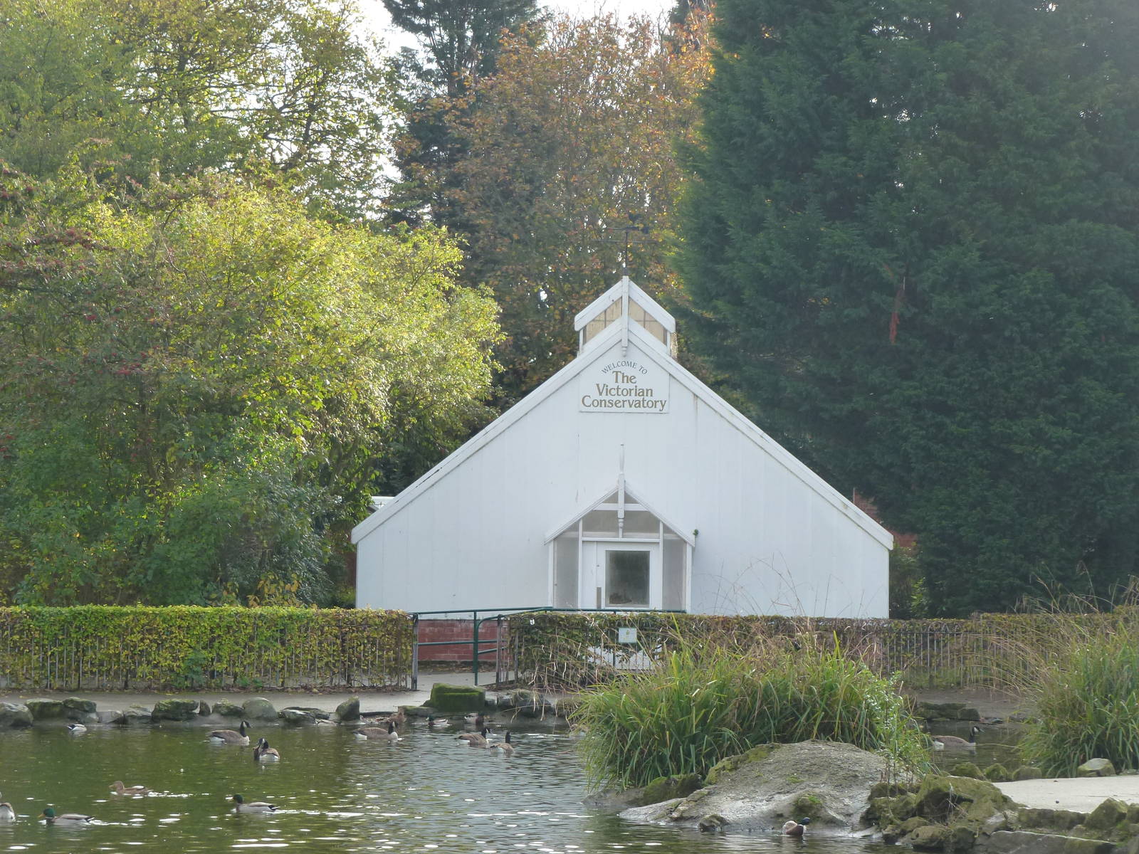 Pearson Park conservatory, November 2013.