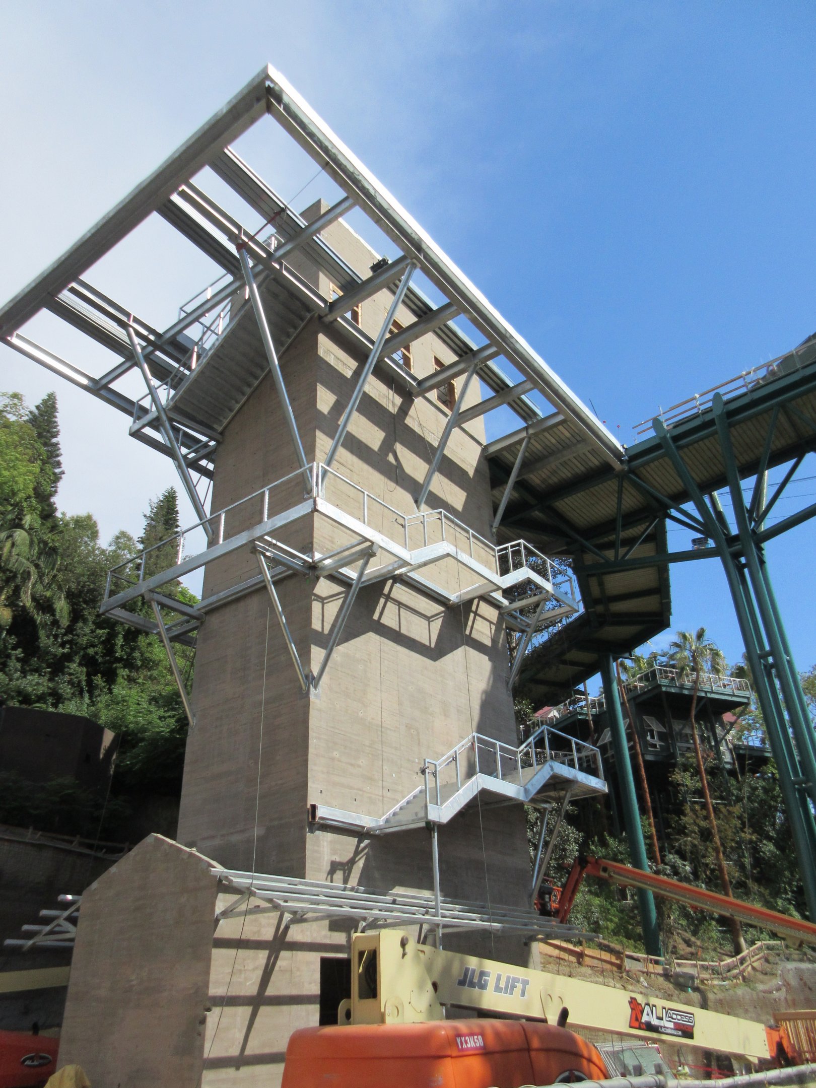 Pedestrian Bridge Construction