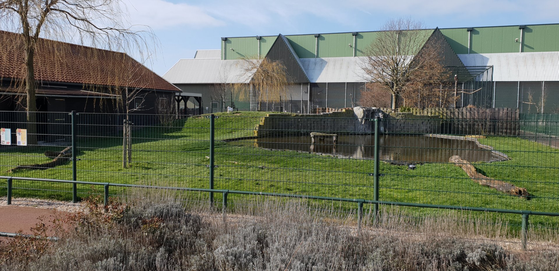 Pelican enclosure