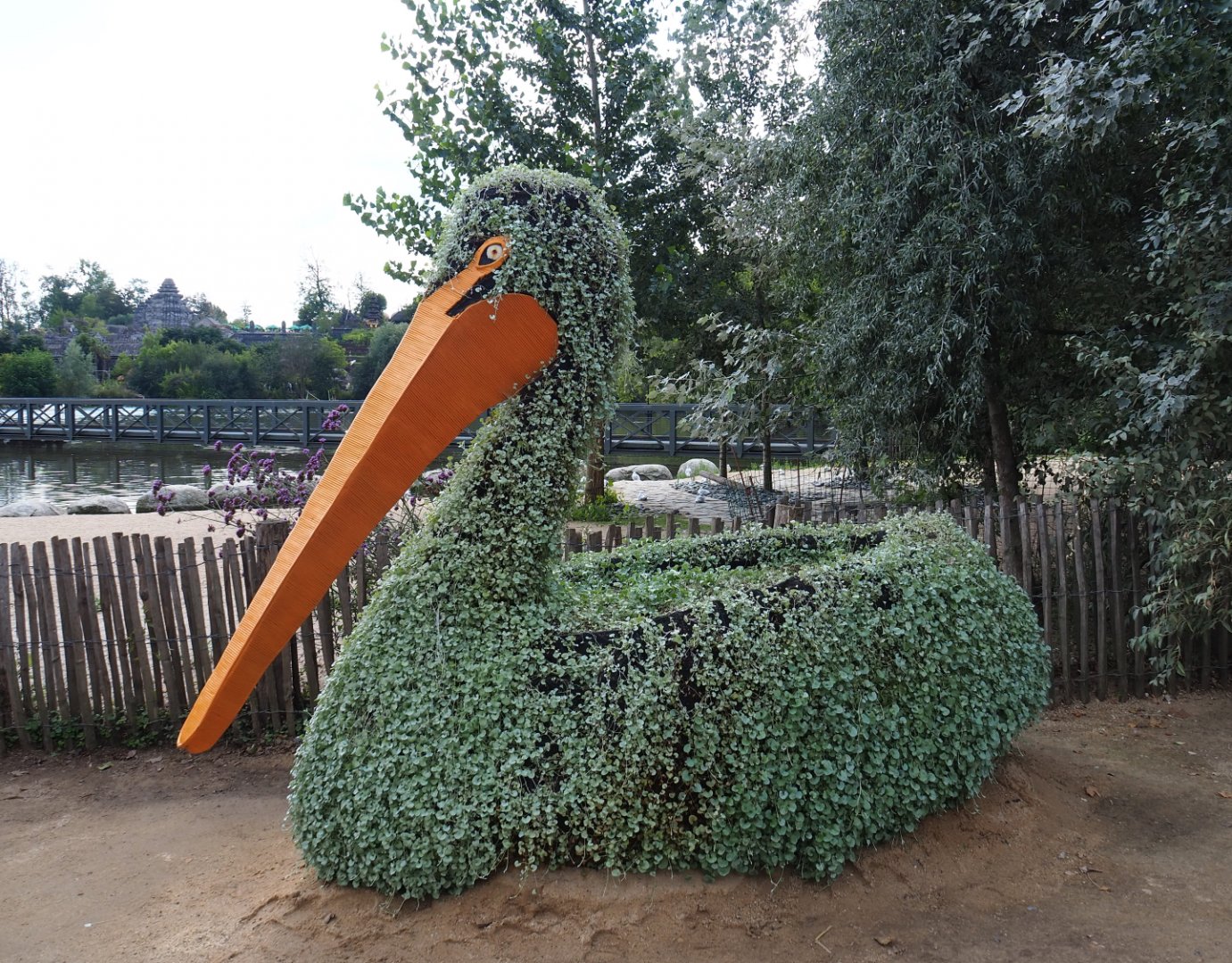 Pelican topiary, 2020-09-02