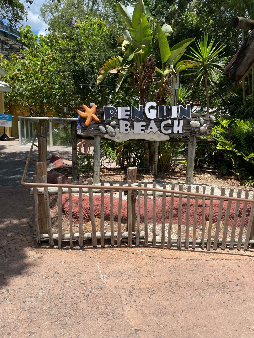Penguin Beach- Sign