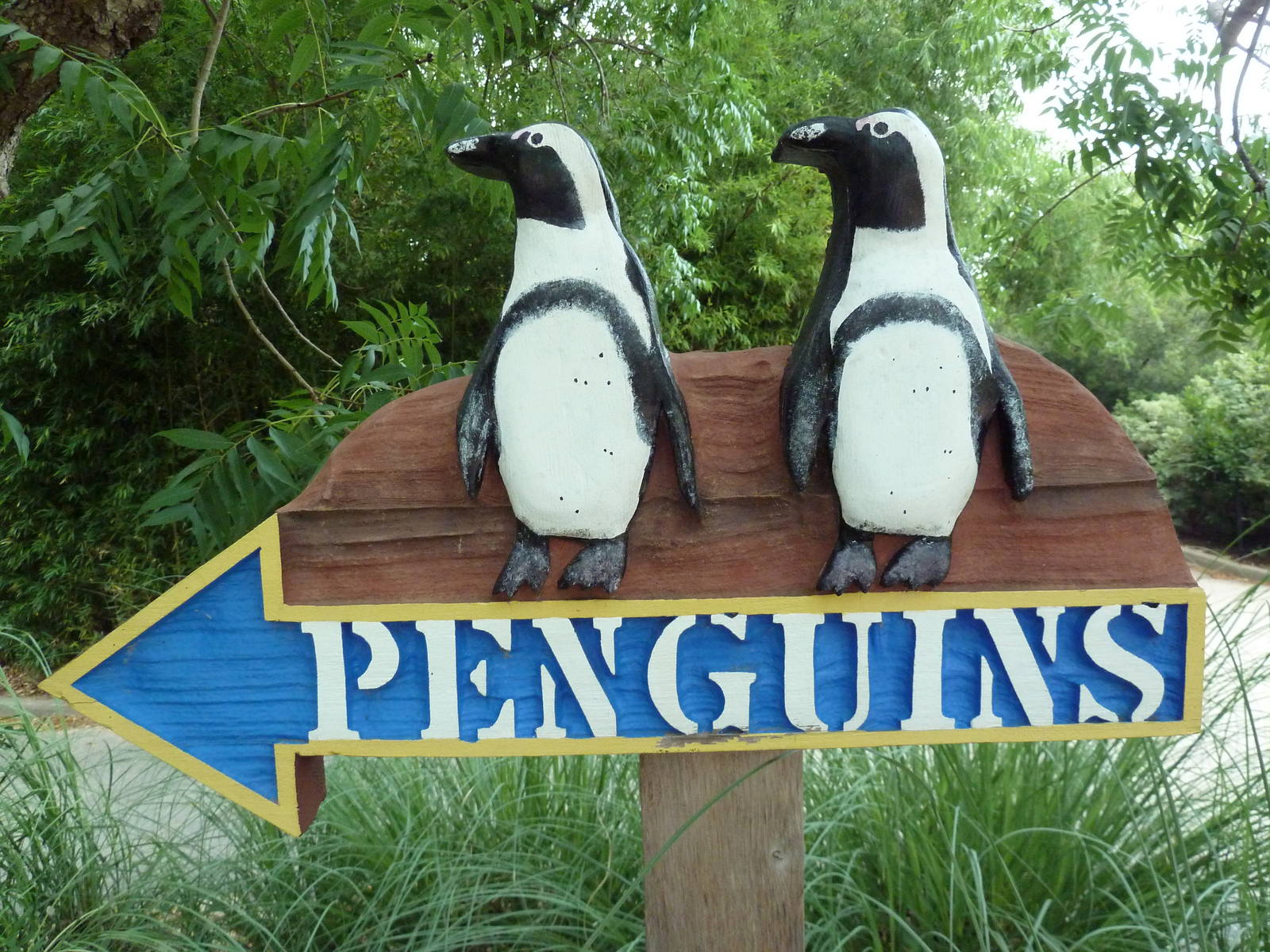 Penguin Exhibit - Sign