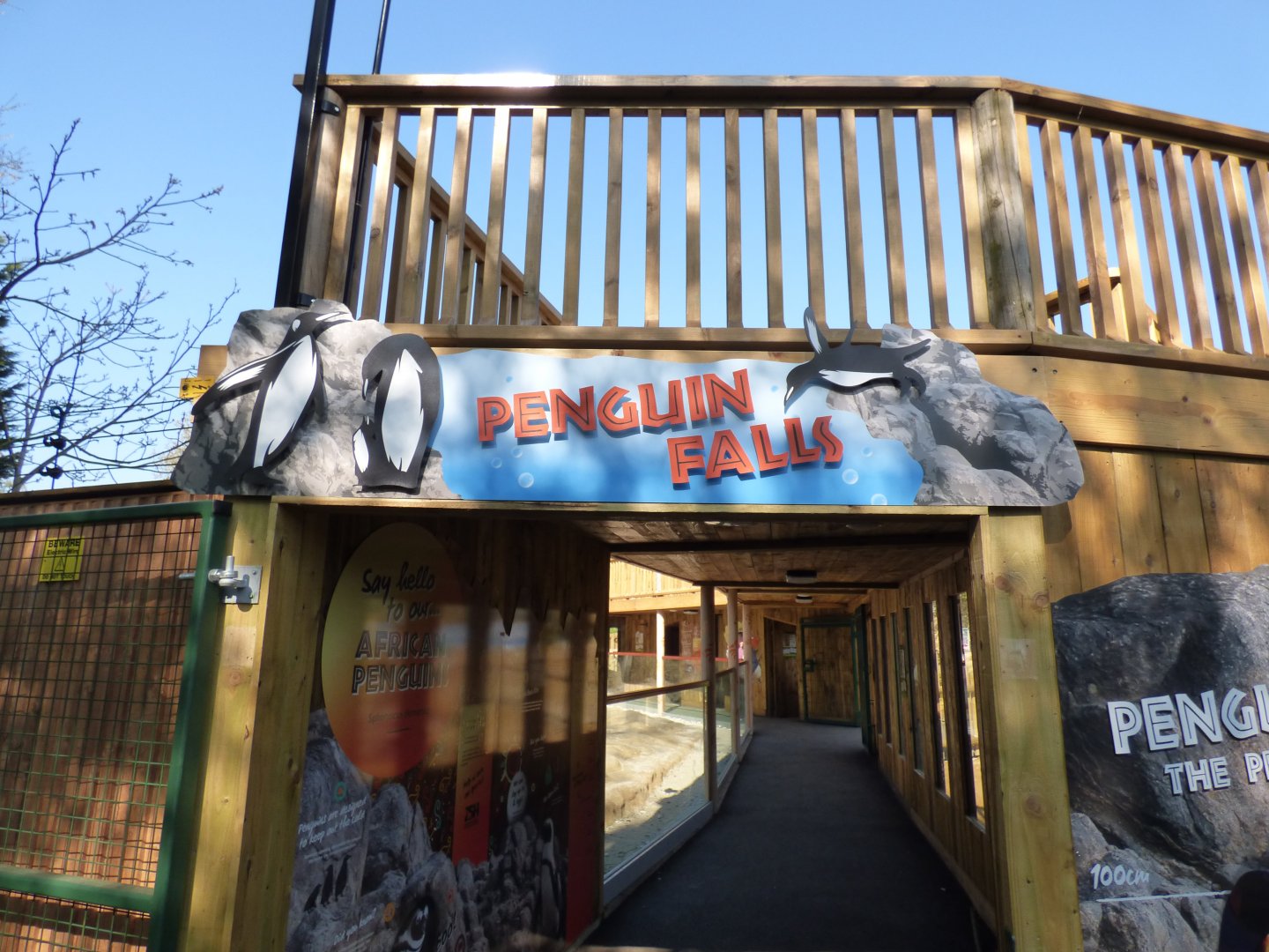 'Penguin Falls' Entrance