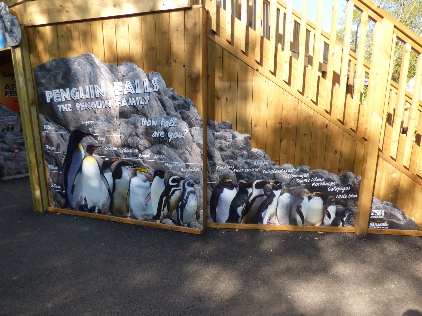 'Penguin Falls' Signage