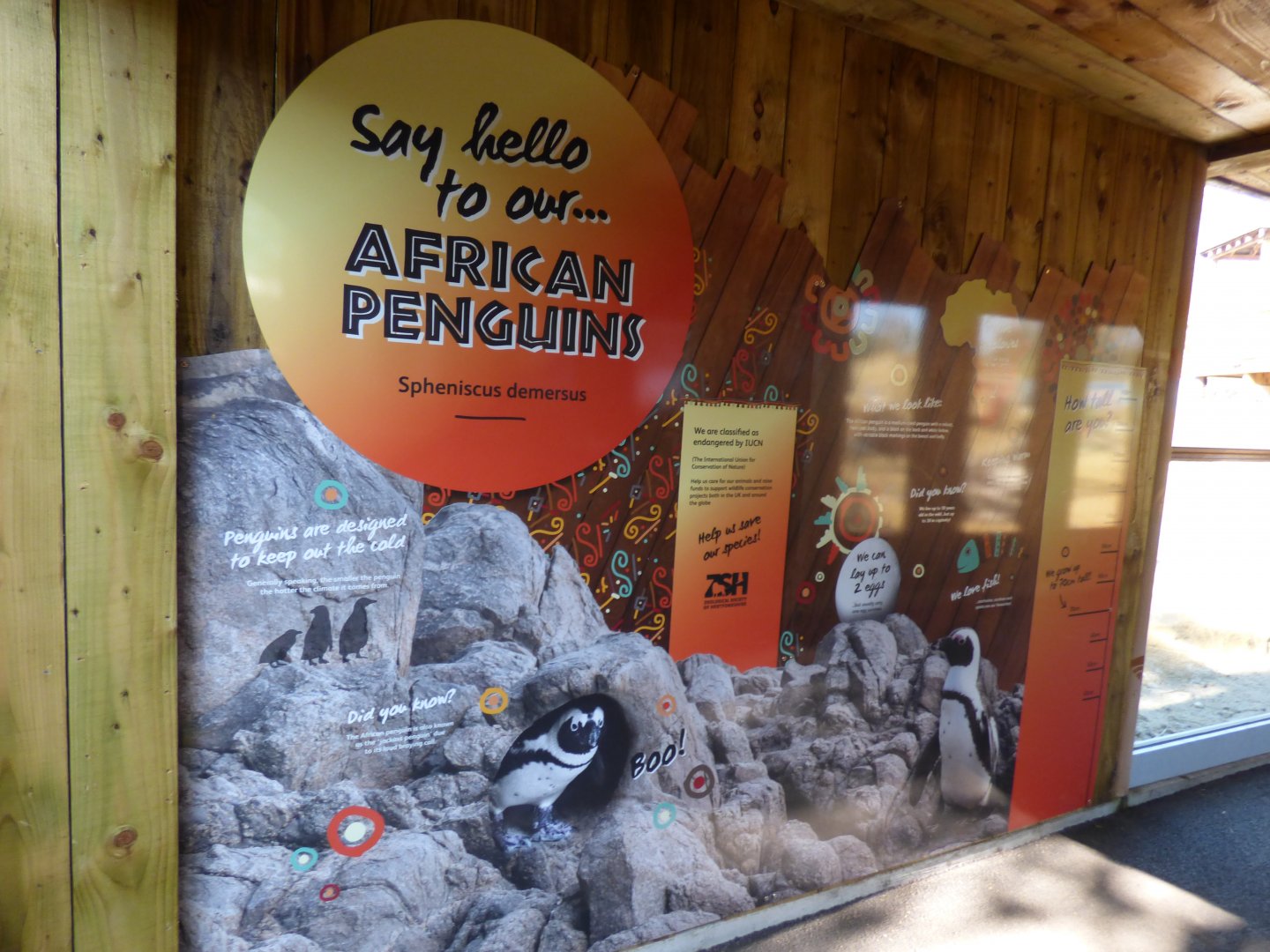 'Penguin Falls' Signage