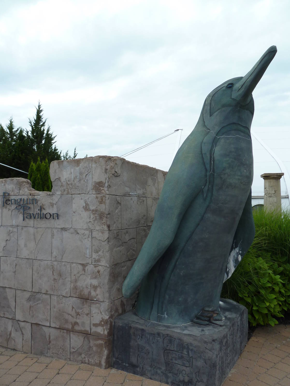 Penguin Pavilion - Entrance Statue