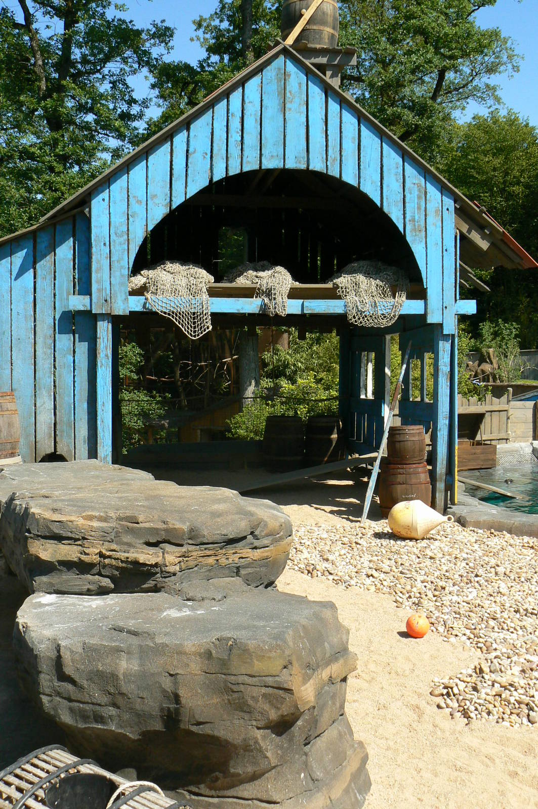 Penguin pier - general view