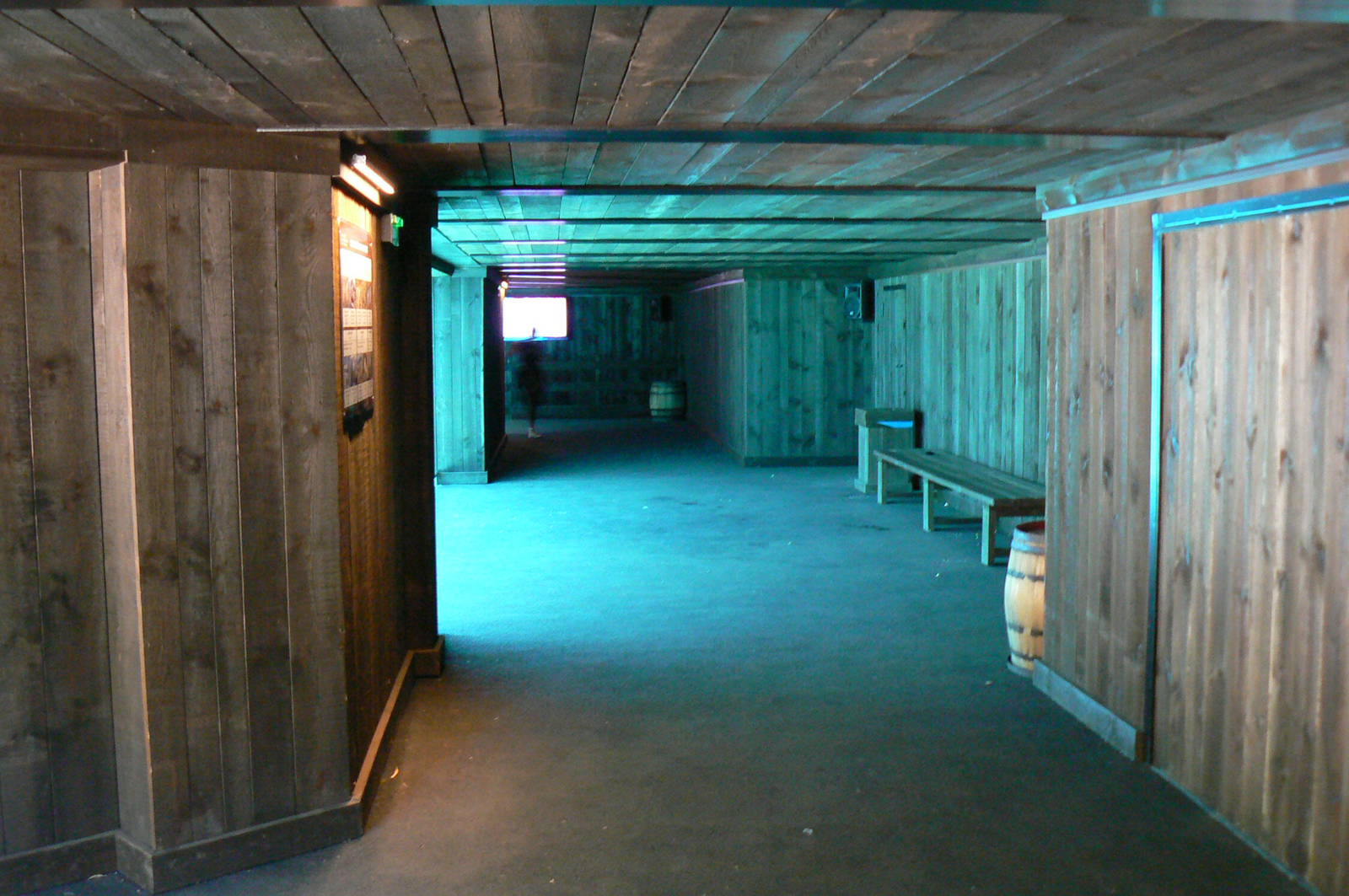 Penguin pier - in the tunnel