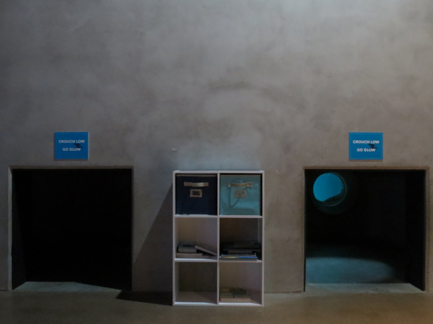 Penguin Point - African Black-footed Penguin Exhibit - Crawl Tunnel Entrance