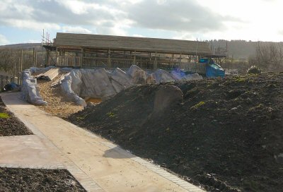 penguin pool at Blackbrook