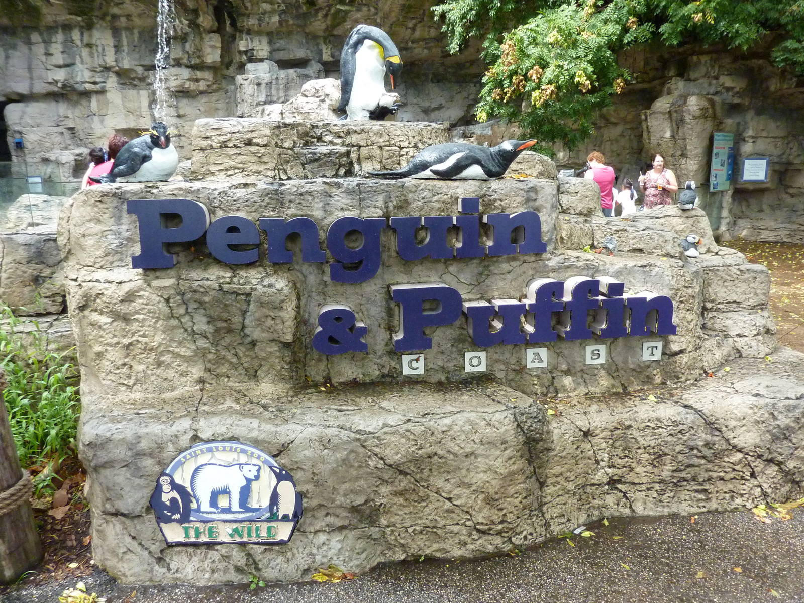 Penguin + Puffin Coast -Entrance Sign