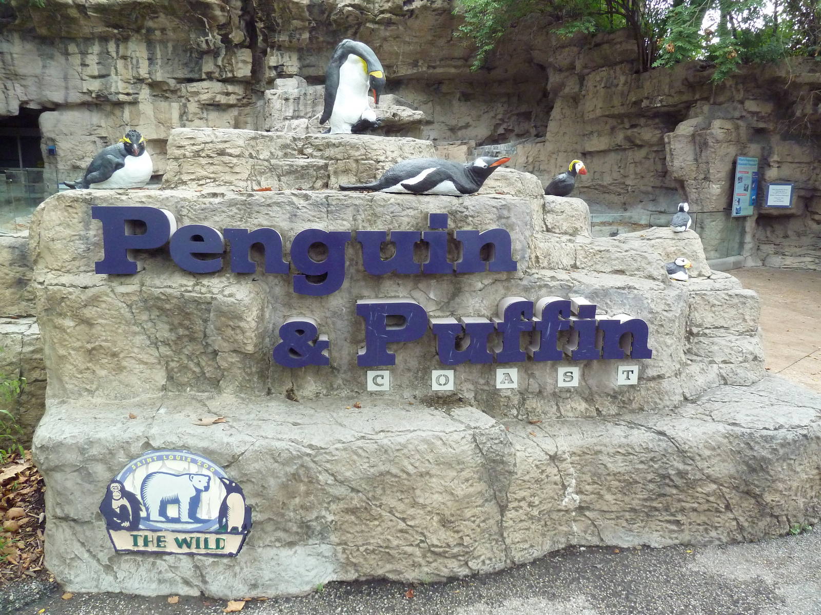 Penguin + Puffin Coast - Entrance Sign