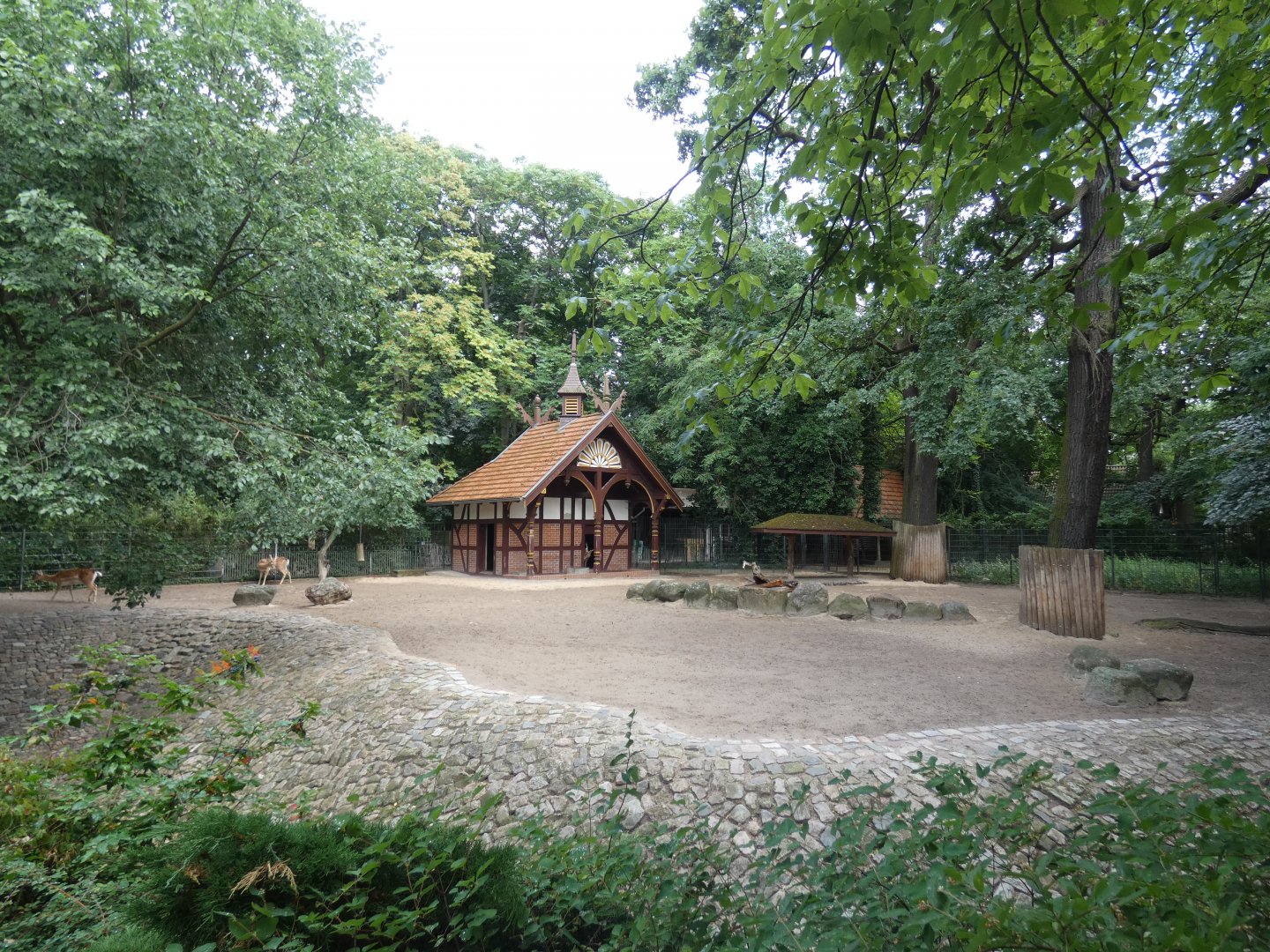 Persian Fallow Deer enclosure
