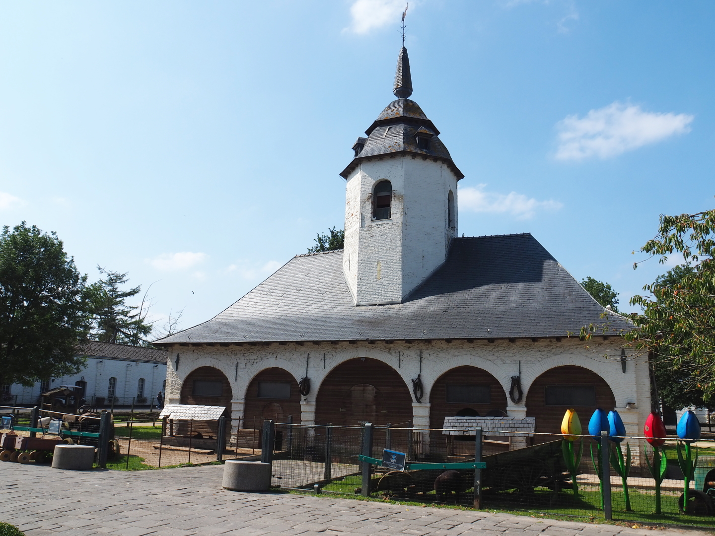 Petting zoo animal house, 2021-09-02