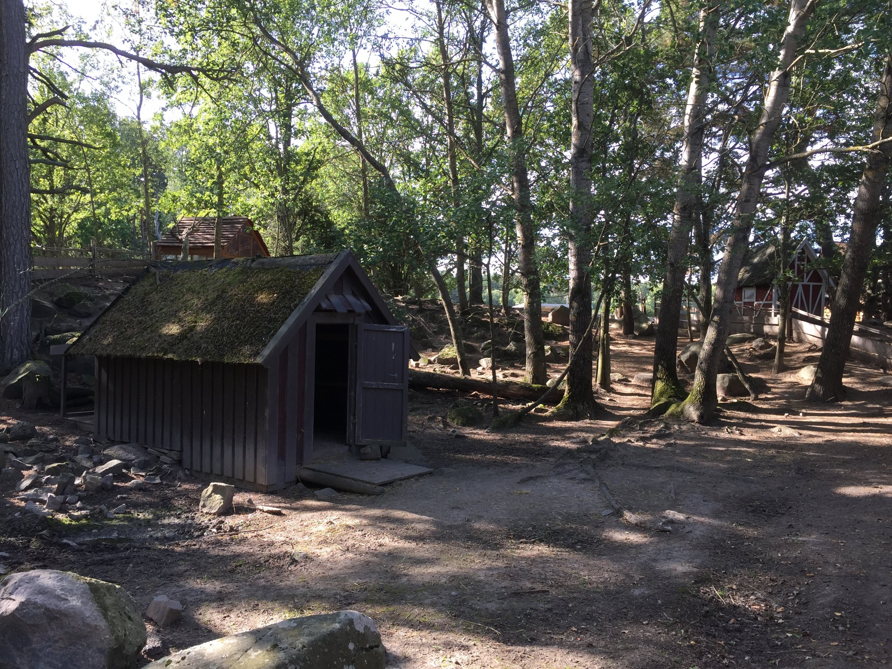 Petting Zoo (Domestic animals area).