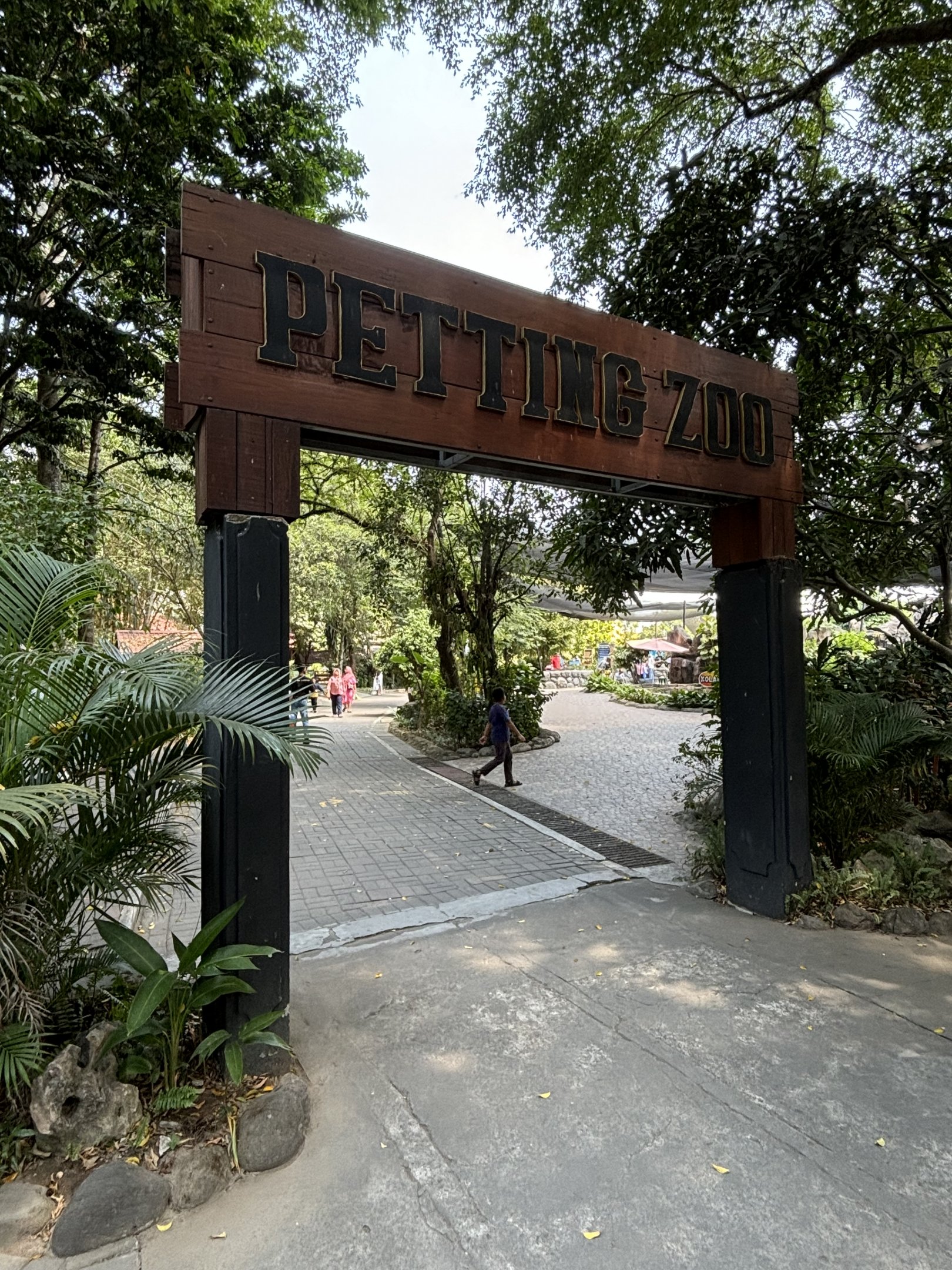 Petting Zoo Entrance