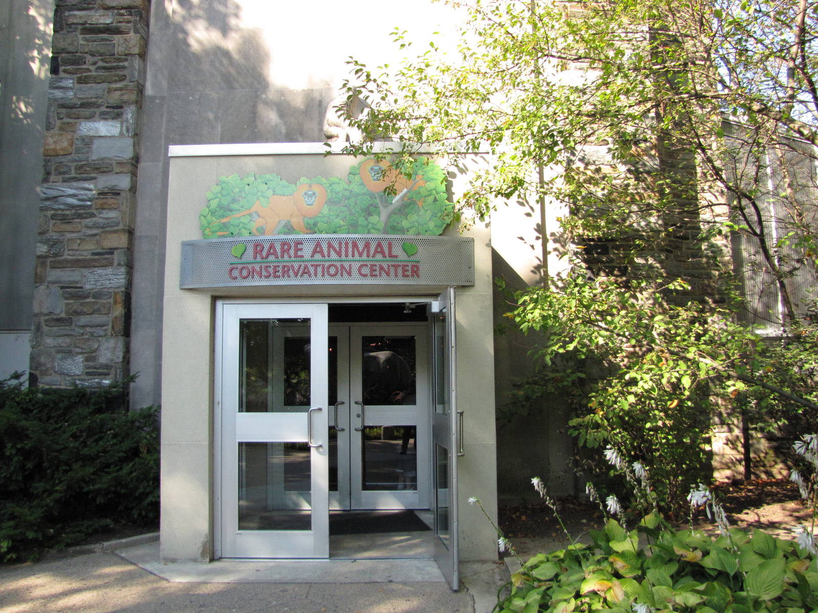 Philadelphia Zoo 2010 - Entrance to Rare Animal Conservation Center